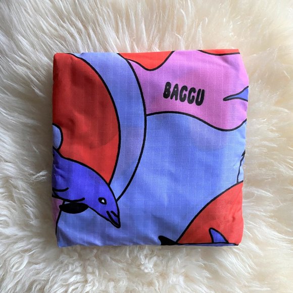 NWOT Standard Baggu - Dolphins (Animal Friends) - Picture 3 of 12